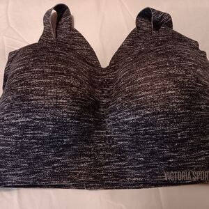 Victoria sports bra Angel Maxi Grey black white 32DD seamless